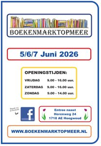 Flyer Boekenmarkt Opmeer 2026