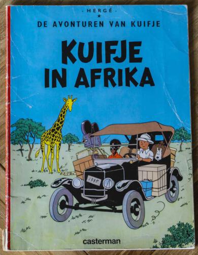 Kuifje in Afrika